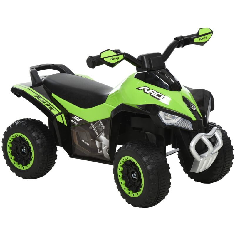 foto del prodotto giordanoshop - quad per bambini a spinta manuale con suoni integrati verde