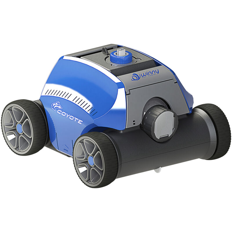 foto del prodotto giordanoshop robot pulitore automatico per pulizia fondo piscina autonomo wireless coyote