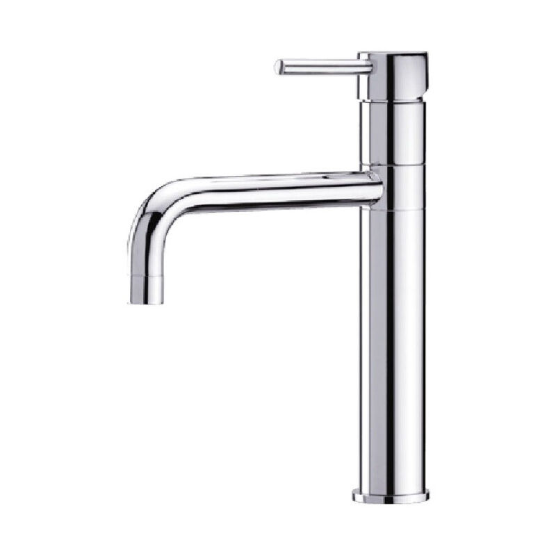 foto del prodotto giordanoshop rubinetto cucina miscelatore monocomando lavello in ottone lena cromato