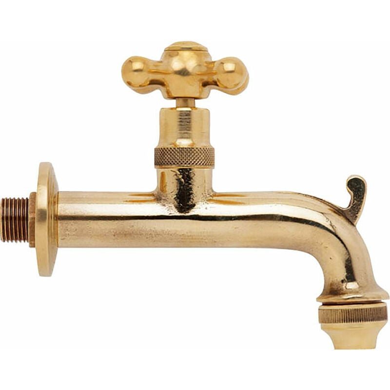 foto del prodotto giordanoshop rubinetto per fontana da giardino in ottone morelli plenty