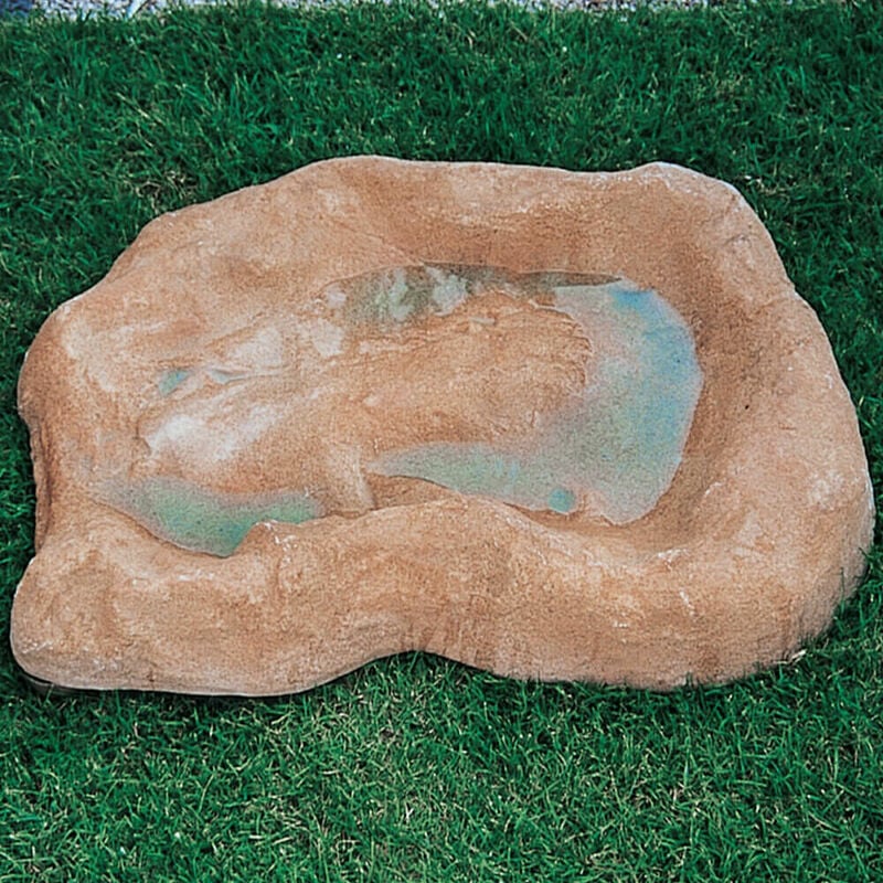foto del prodotto giordanoshop ruscello artificiale 116x85x15 cm per cascata da giardino in vetroresina