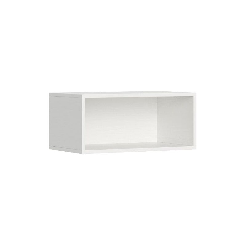 foto del prodotto giordanoshop scaffale elemento a giorno mensola componibile kando h32,3 bianco frassino