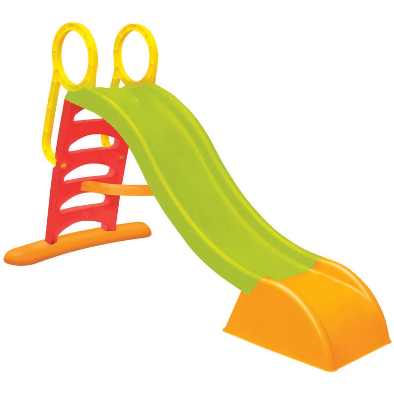 foto del prodotto giordanoshop scivolo per bambini 180x84x100 cm in plastica multicolore