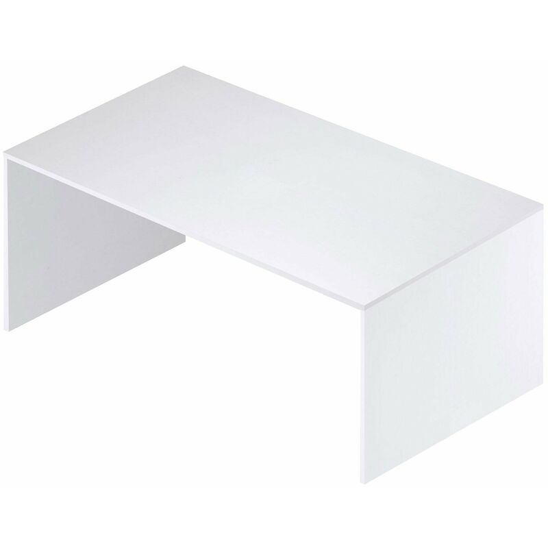 foto del prodotto giordanoshop scrivania 150x73x73 cm bianco fiammato