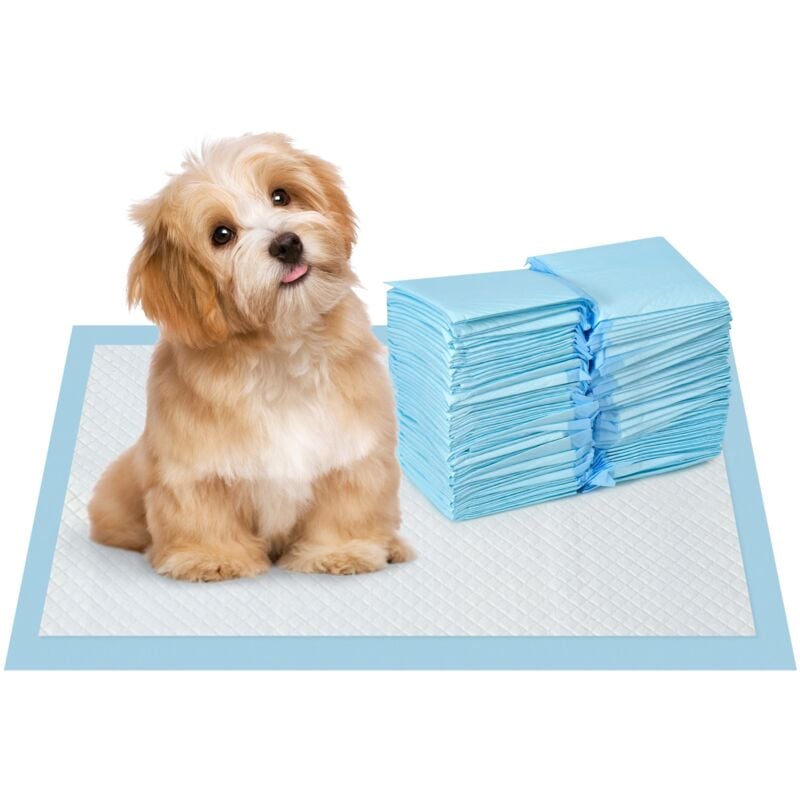 foto del prodotto giordanoshop set 100 tappetini assorbenti traversine igieniche 45x30 cm a 6 strati
