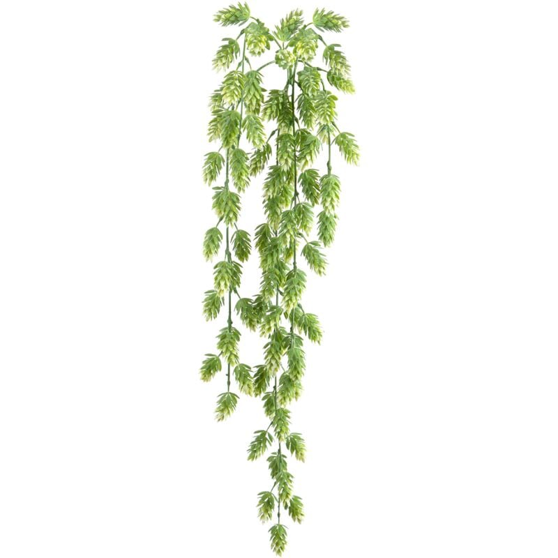 foto del prodotto giordanoshop set 2 cespugli artificiali pendente di luppolo altezza 72 cm verde