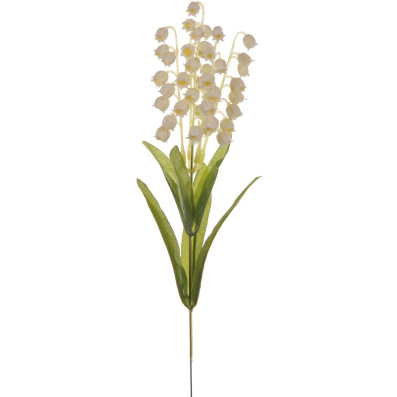 foto del prodotto giordanoshop set 24 mughetto artificiali altezza 36 cm bianco