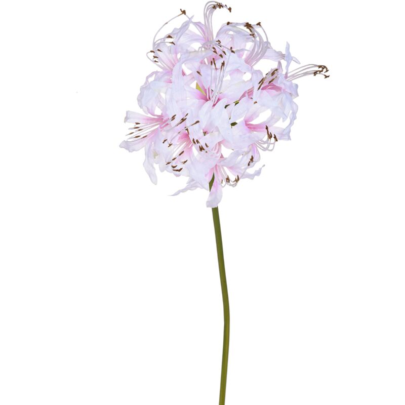 foto del prodotto giordanoshop set 4 fiori artificiali di nerina singola 65 cm bianco
