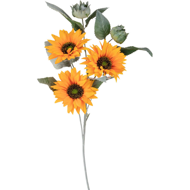 foto del prodotto giordanoshop set 4 girasoli artificiali per 5 68 cm