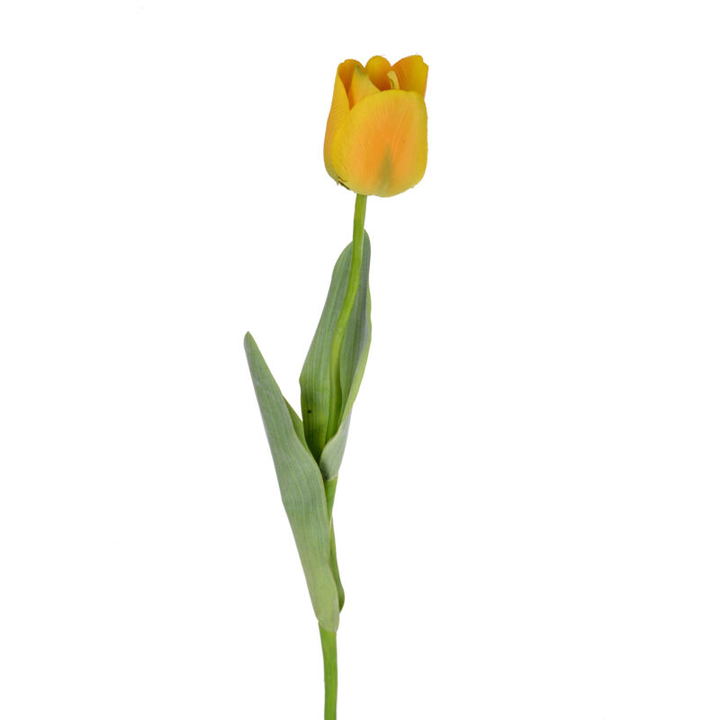 foto del prodotto giordanoshop set 6 fiori artificiali tulipano con foglie h 67 cm