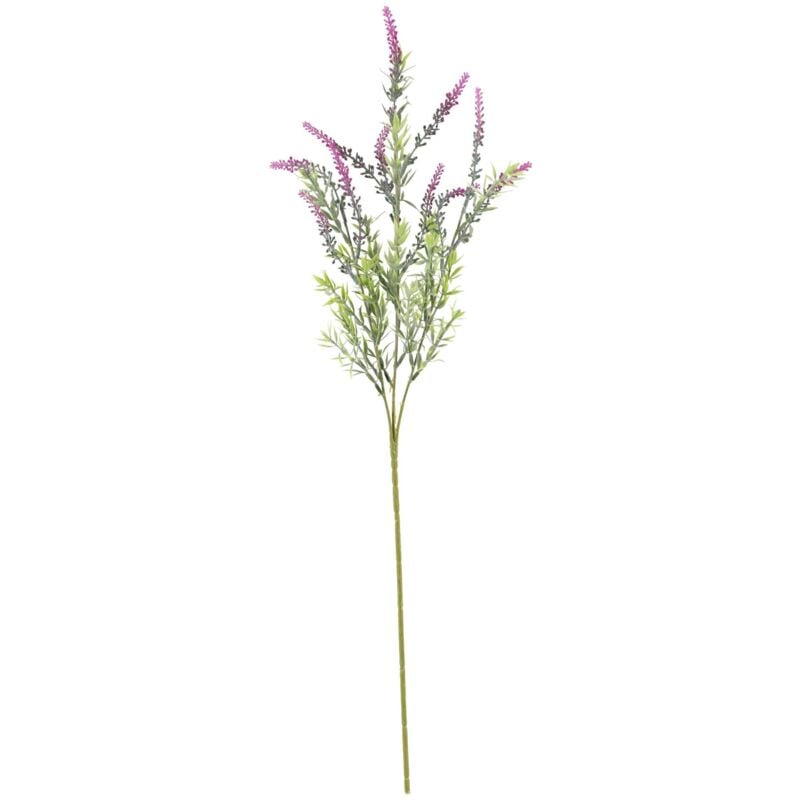 foto del prodotto giordanoshop set 8 piante artificiali di erica a 3 diramazioni altezza 69 cm