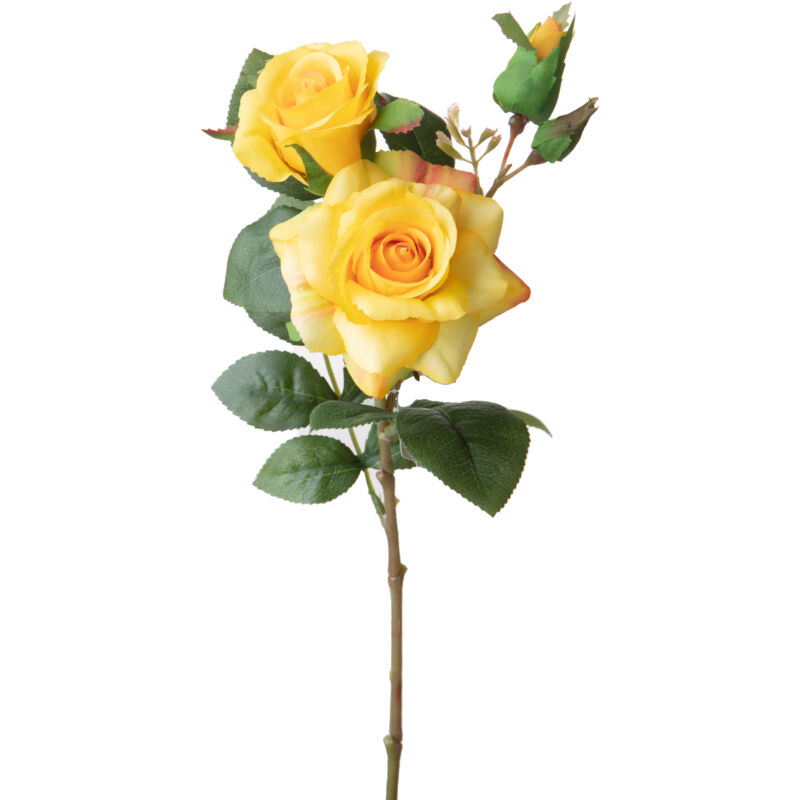 foto del prodotto giordanoshop set 8 rose artificiali real touch per 4 38 cm