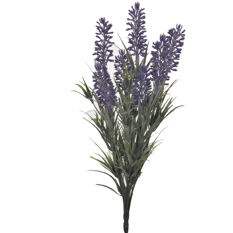 foto del prodotto giordanoshop set 9 cespugli di lavanda composta da 7 fiori h 34 cm