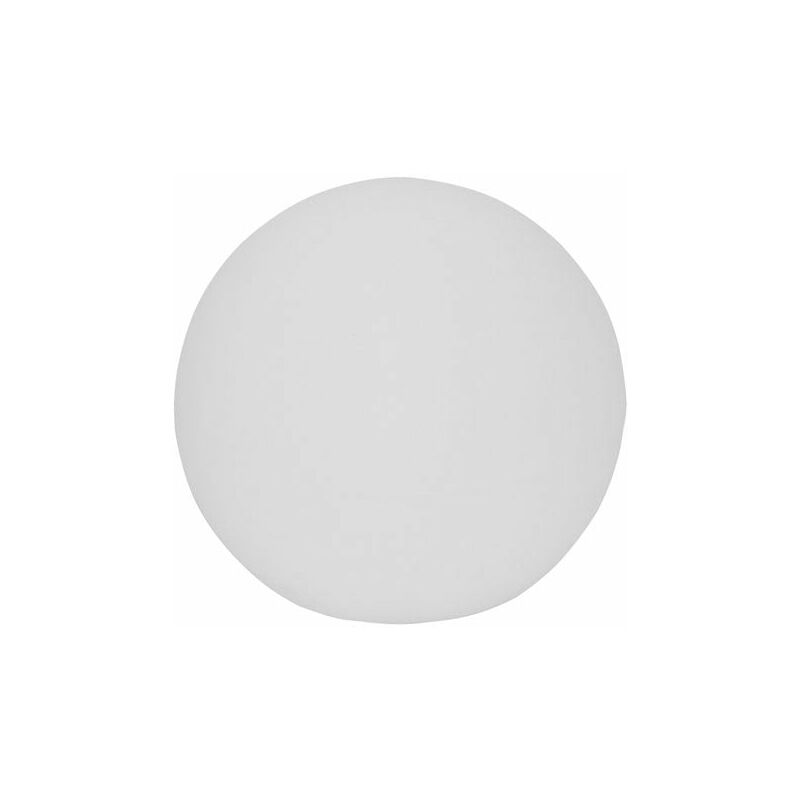 foto del prodotto giordanoshop sfera luminosa da giardino a led 30 cm in resina 5w sphere bianco neutro