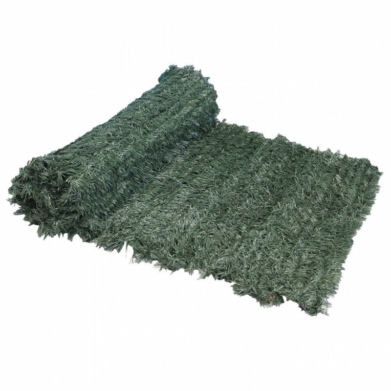 foto del prodotto giordanoshop siepe sintetica pino 300x100 h cm in polietilene verde