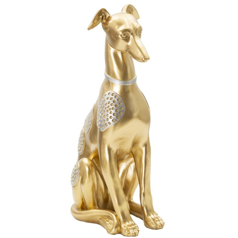 foto del prodotto giordanoshop statua cane seduto 19,8x10x29 cm in poliresina