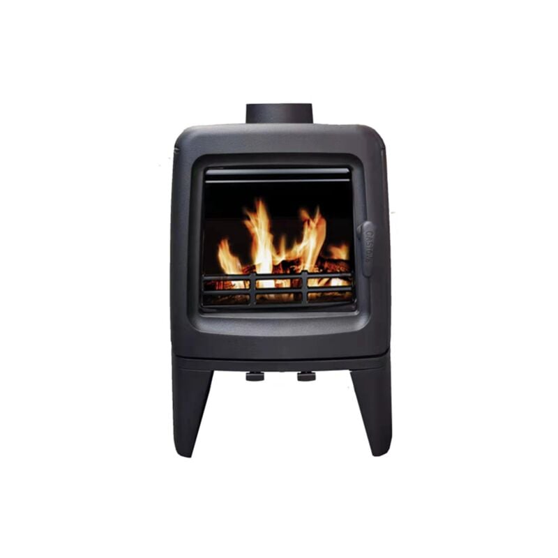 foto del prodotto giordanoshop stufa a legna in ghisa 5 kw 45,9x39,6x67,9 cm ina