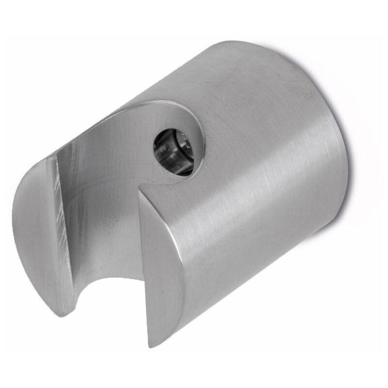foto del prodotto giordanoshop supporto fisso a parete per doccetta in acciaio inox satinato nilo