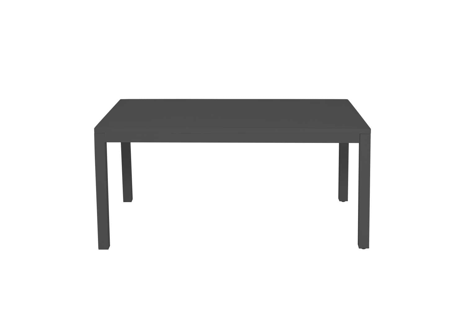foto del prodotto giordanoshop tavolo allungabile da giardino 160 220x90xh76 cm in alluminio boston antracite