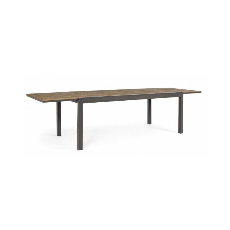 foto del prodotto giordanoshop tavolo allungabile elias 200 300x95 cm antrac in alluminio