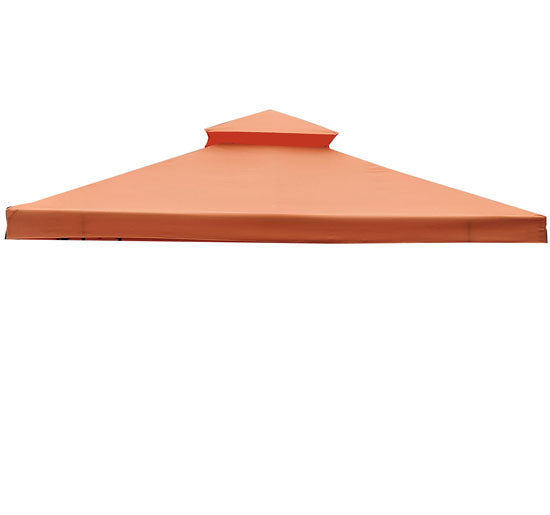 foto del prodotto giordanoshop tetto sostitutivo per gazebo 3x3m in poliestere terra