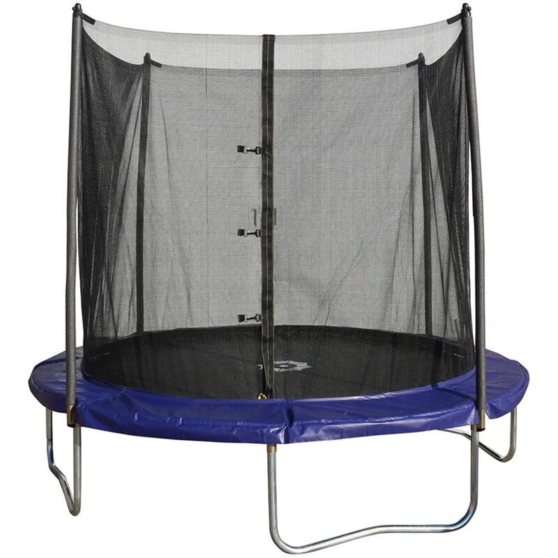 foto del prodotto giordanoshop trampolino hopper 245 cm struttura in ferro zincato h 220 cm