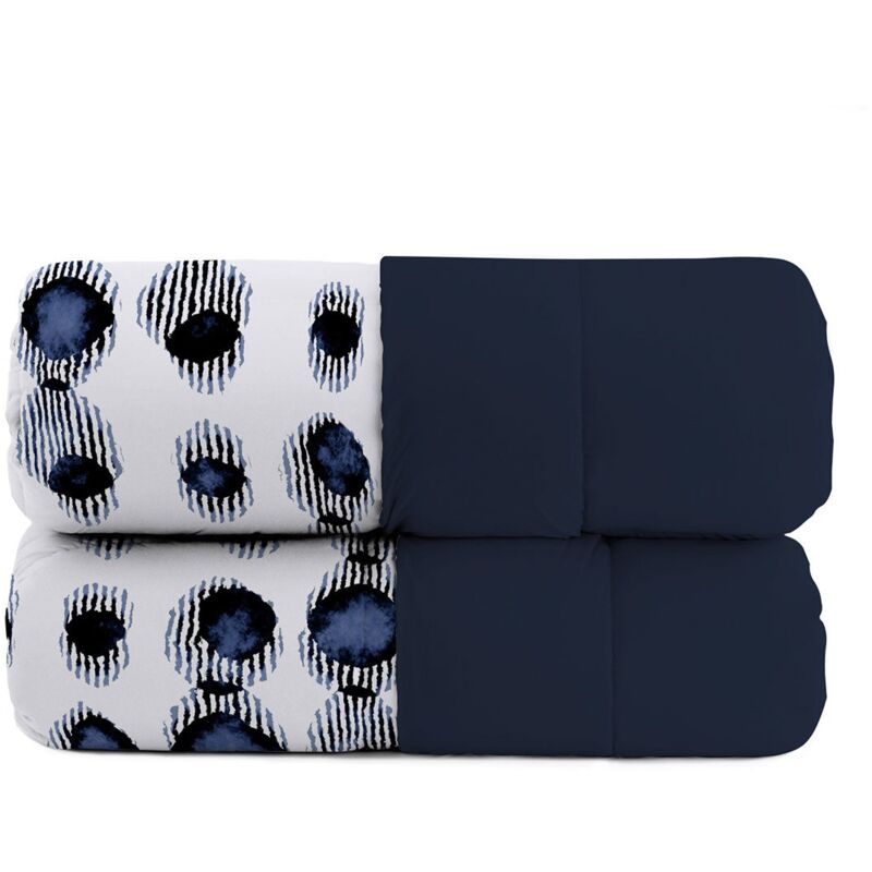 foto del prodotto giordanoshop - trapunta invernale singola stampata in microfibra 200gr double face optical