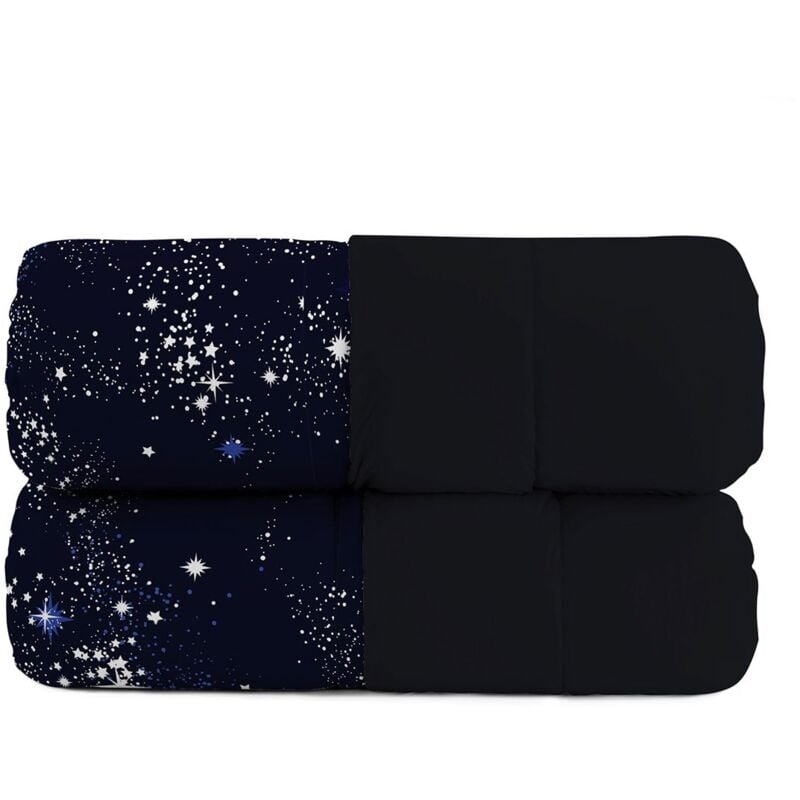 foto del prodotto giordanoshop trapunta invernale singola stampata in microfibra 200gr double face orione