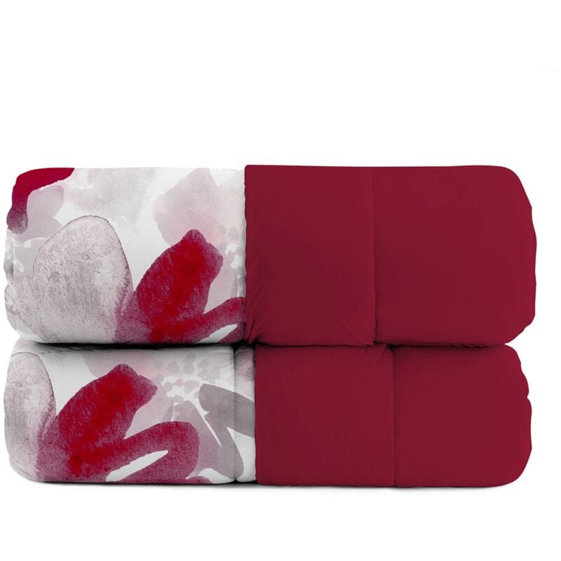 foto del prodotto giordanoshop trapunta invernale singola stampata in microfibra 200gr double face passion