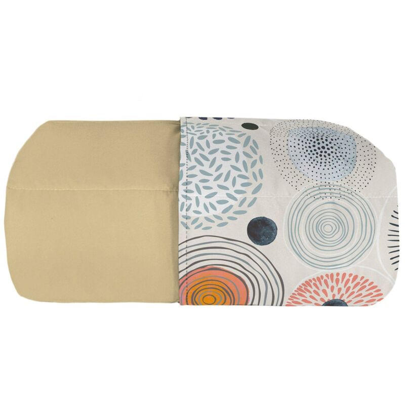 foto del prodotto giordanoshop trapuntino estivo singolo in microfibra 100 gr con stampa acquerello basic