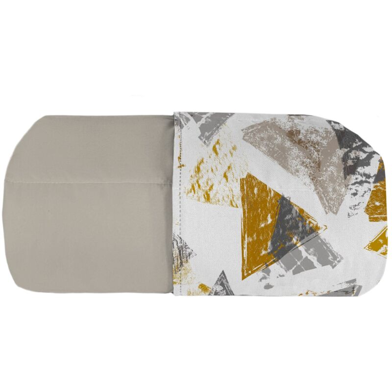 foto del prodotto giordanoshop trapuntino singolo 100gr con stampa in microfibra urban giallo