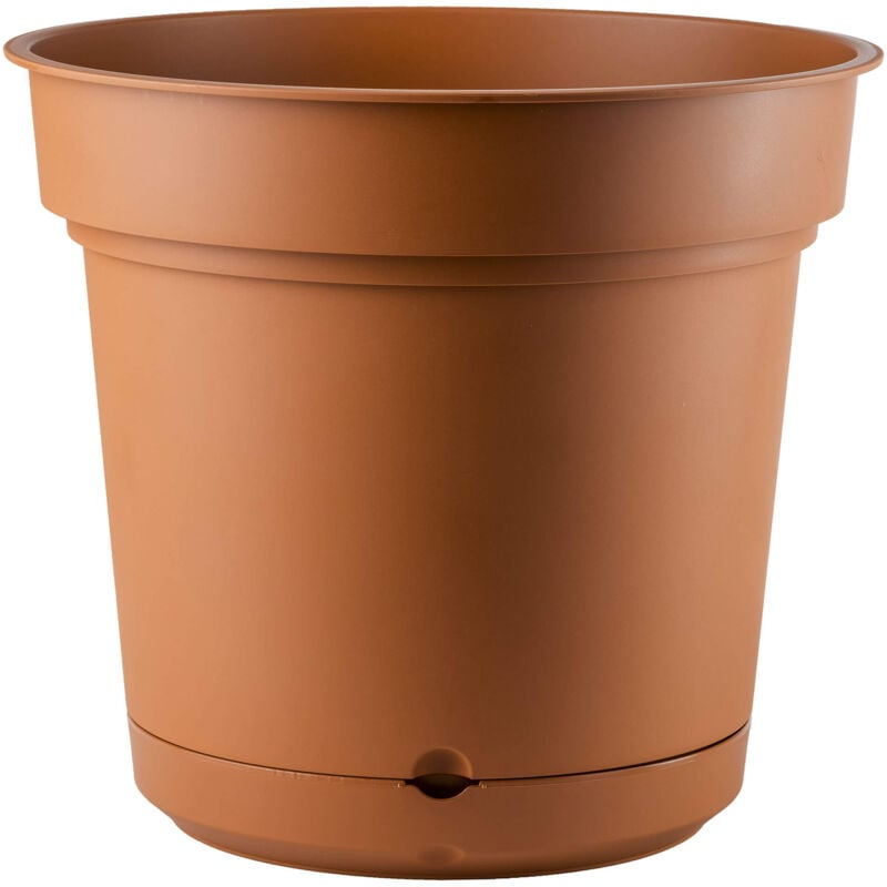 foto del prodotto giordanoshop vaso 18x16,2 cm in polipropilene hydral 18 terracotta