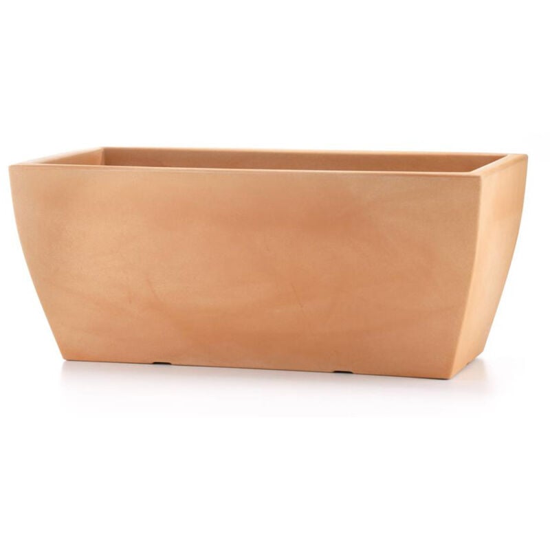 foto del prodotto giordanoshop vaso 33x66x28 cm in polietilene jardinera veneto 66 anticato