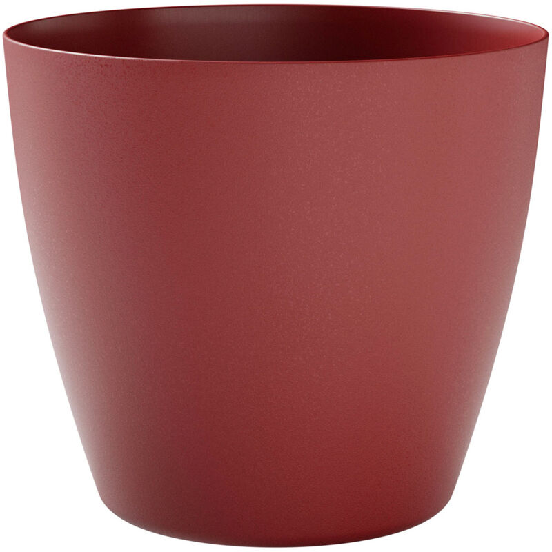 immagine 0 del prodotto giordanoshop vaso da interno e esterno 40x36 cm in polipropilene bayon 40 blush rosso