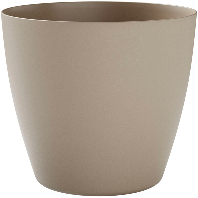immagine 0 del prodotto giordanoshop vaso da interno e esterno 40x36 cm in polipropilene bayon 40 milk bianco latte