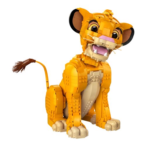 foto del prodotto giovane simba, re leone lego 43247 disney classic