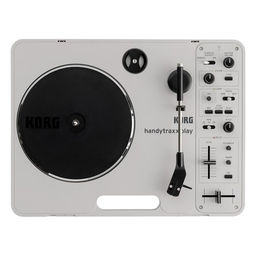 foto del prodotto giradischi korg handytraxx play grey