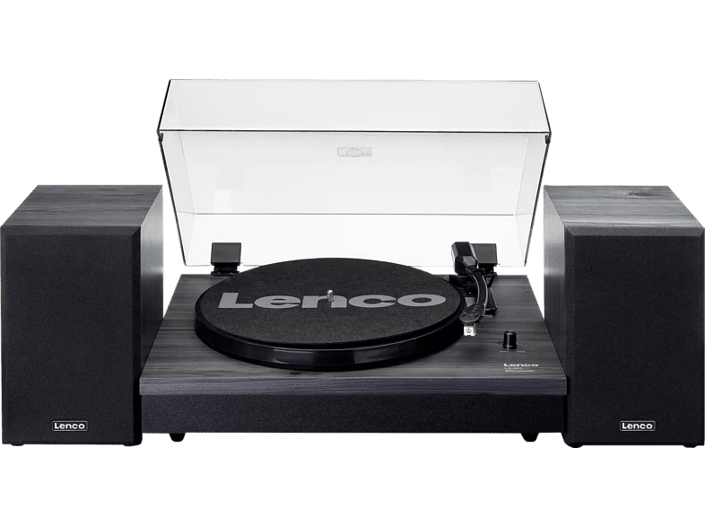 foto del prodotto giradischi lenco con casse bt ls 301 black