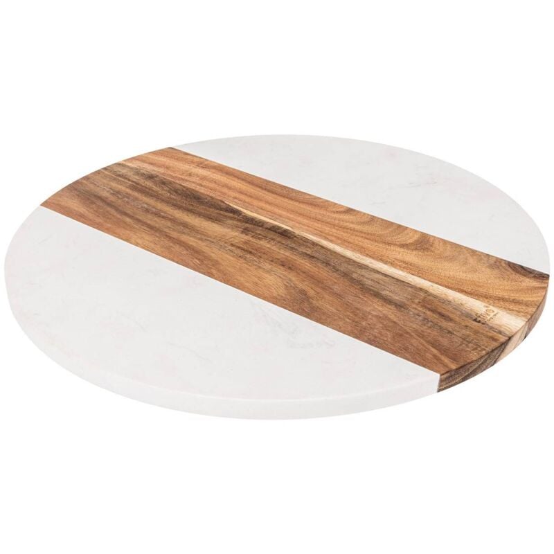 foto del prodotto giradischi rotondo harmony d35cm in acacia 5five