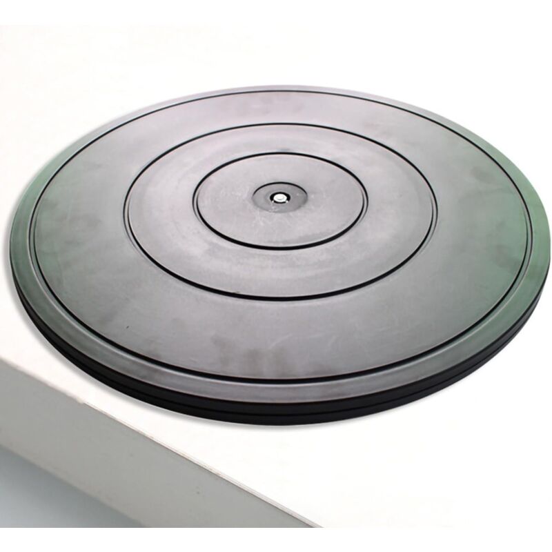 foto del prodotto giradischi universale da 40 cm, giradischi girevole a 360 gradi, supporto girevole per tv, giradischi girevole per sculture fai da te, piante,