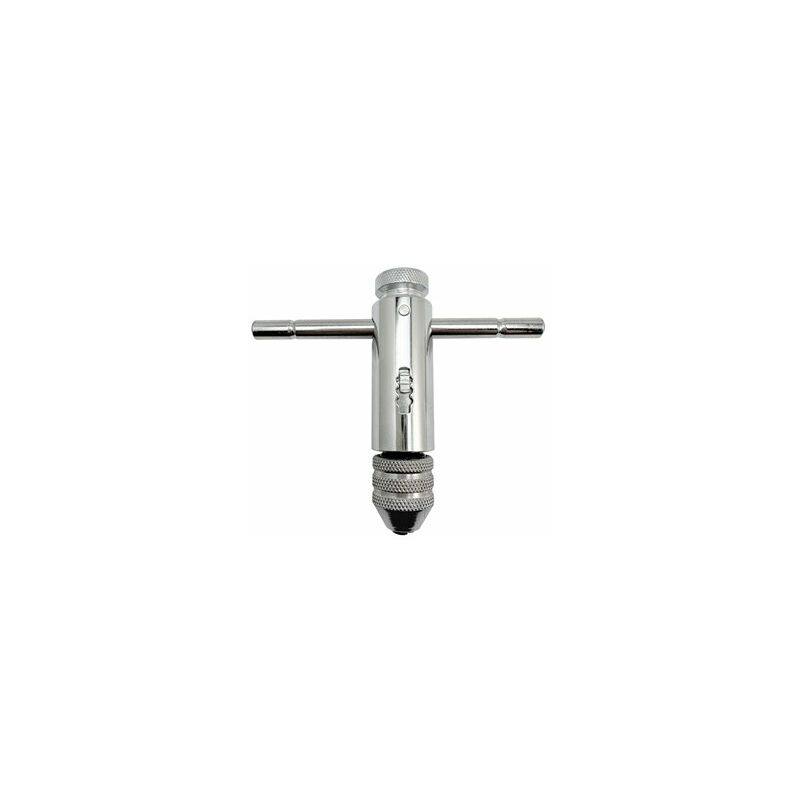foto del prodotto giramaschi a t con cricchetto m3 m10 85 mm
