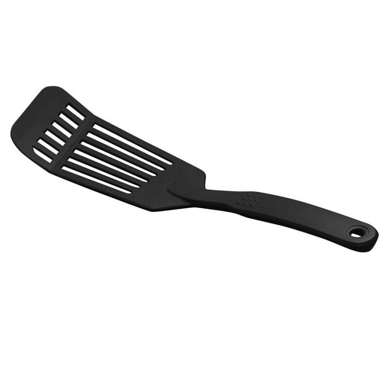 foto del prodotto giratore di omelette kelomat giratore di pancake in plastica nero