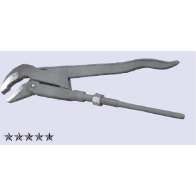 foto del prodotto giratubi modello svedese ganasce diritte a 45 per tubi fino ad 1 - oreca