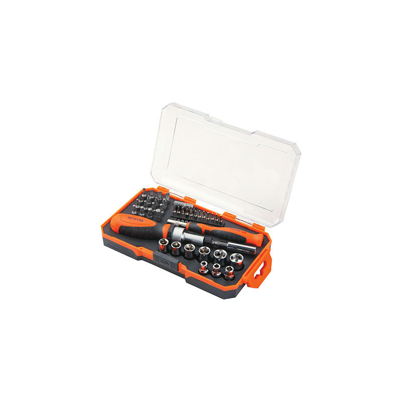 foto del prodotto giravite a cricchetto kit plus 206842 wokin ta 3 6 ph 0 3 t 10 25 s 0 3 cf pz 42
