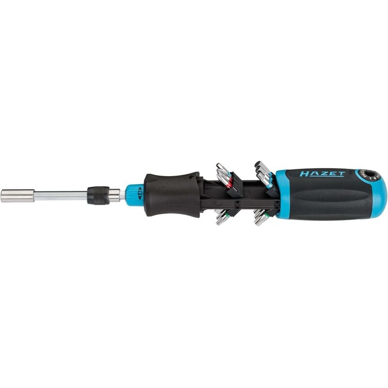foto del prodotto giravite a cricchetto per bit 810r 4 profilo ad intaglio, profilo intaglio a croce ph, profilo esagonale interno, profilo interno torx , attacco