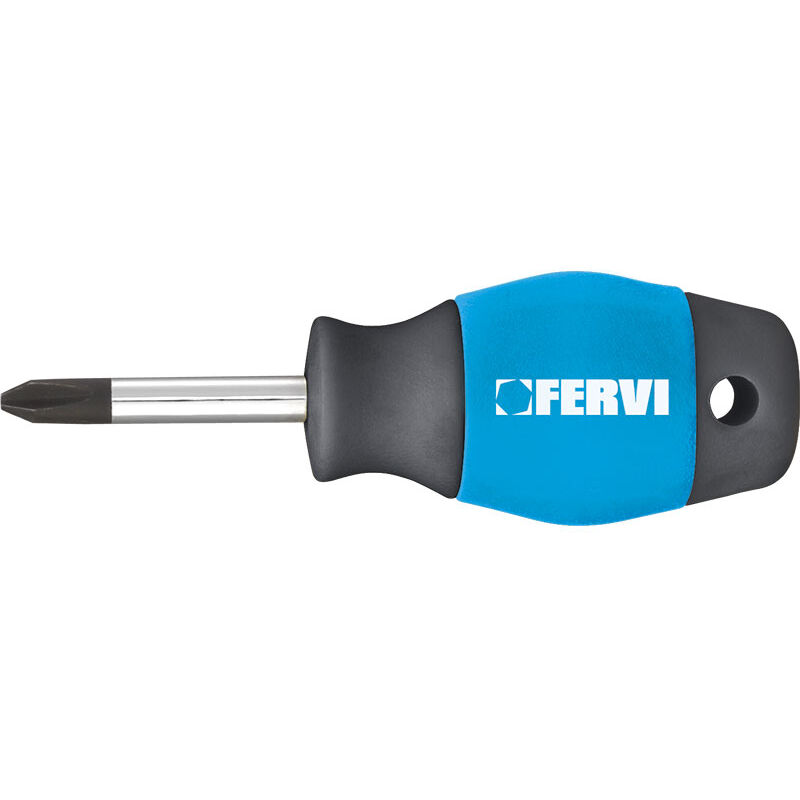 foto del prodotto giravite cacciavite a croce corto nano ph 2 x 38 mm fervi c882 2038