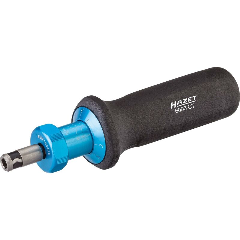 foto del prodotto giravite dinamometrico 6003ct campo di coppia min max 1 6 nm precisione 5 attacco esagonale, cavo, 1 4 di pollice 6,3 mm lunghezza 