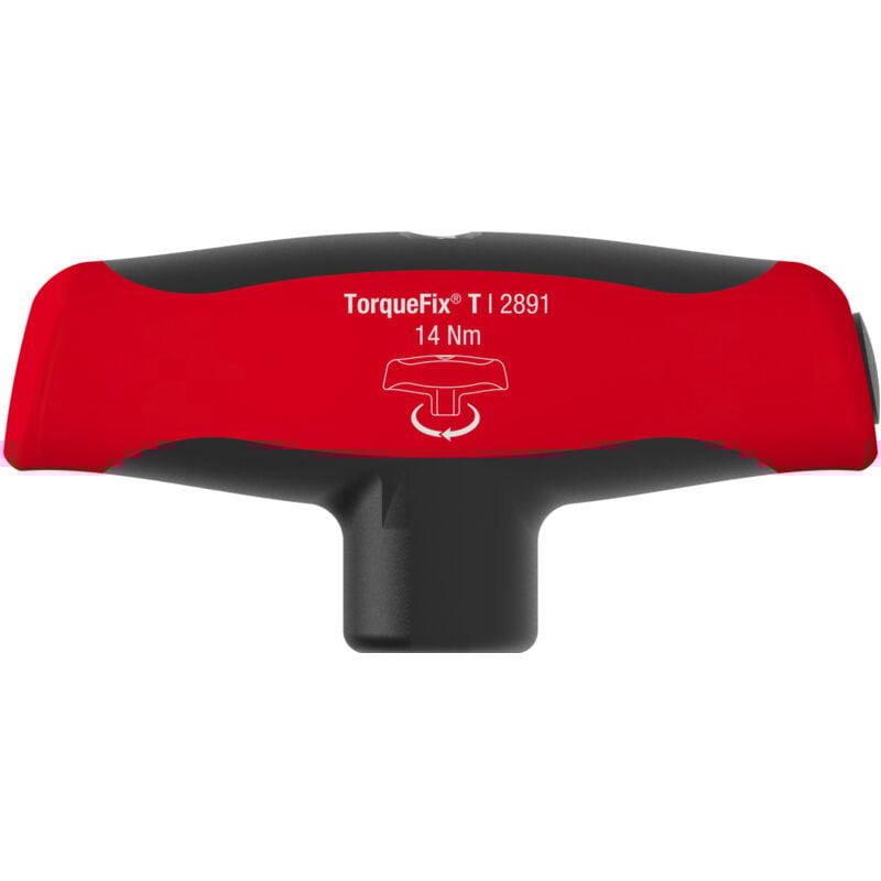 foto del prodotto giravite dinamometrico con impugnatura a t torquefix t campo di coppia meccanica fisso 14.0 nm (29232) - wiha