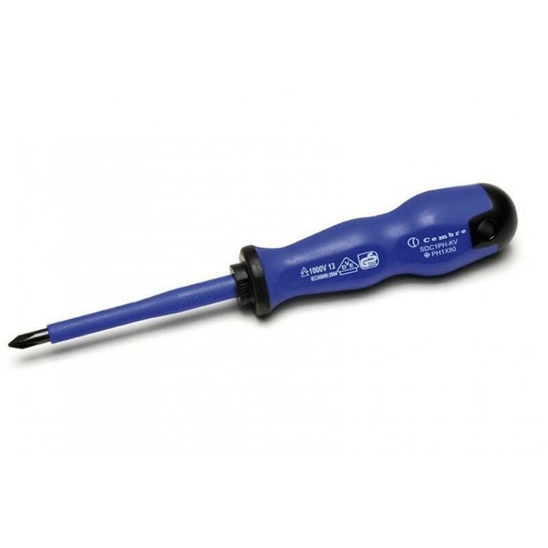 foto del prodotto giravite impronta a croce ph1 l.125 sdc1ph kv cembre