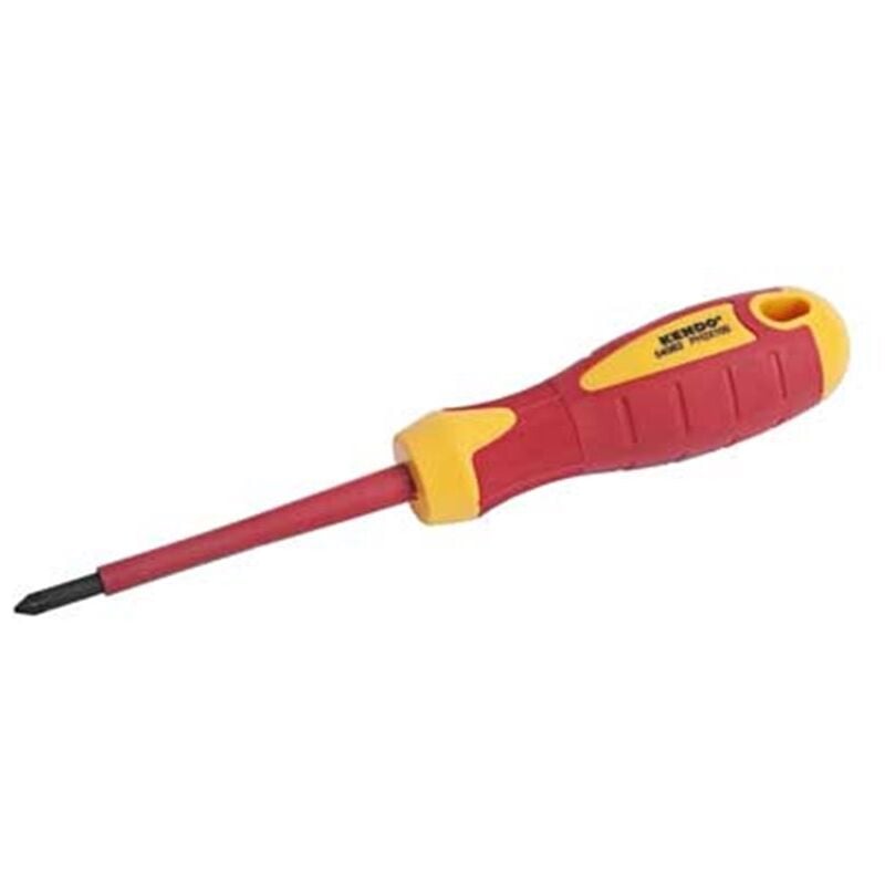 foto del prodotto giravite isolato per viti a croce phillips kendo ph1x80
